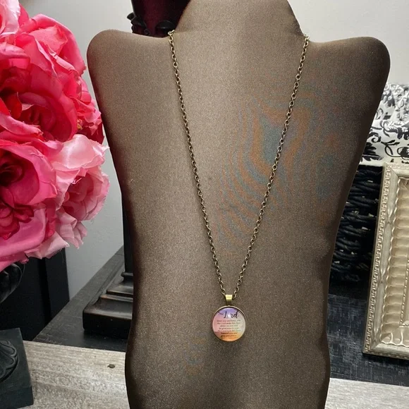 NWOT Unisex Numbers 6:24 Bubble Pendant Necklace! - Picture 2 of 5